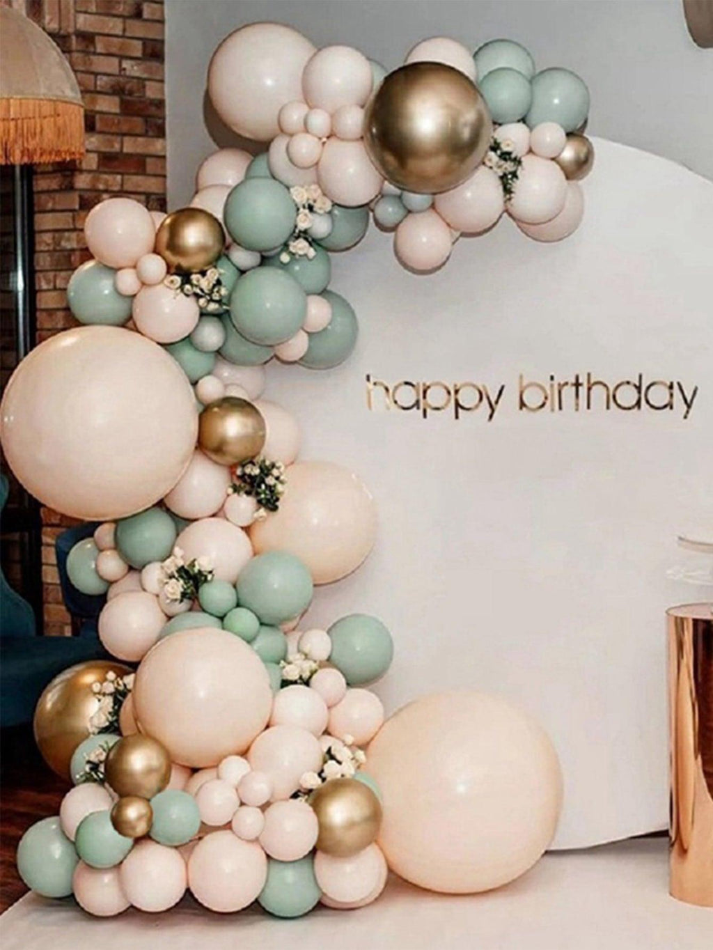 132pcs Birthday Decorative Balloon Garland - Decotree.co Online Shop