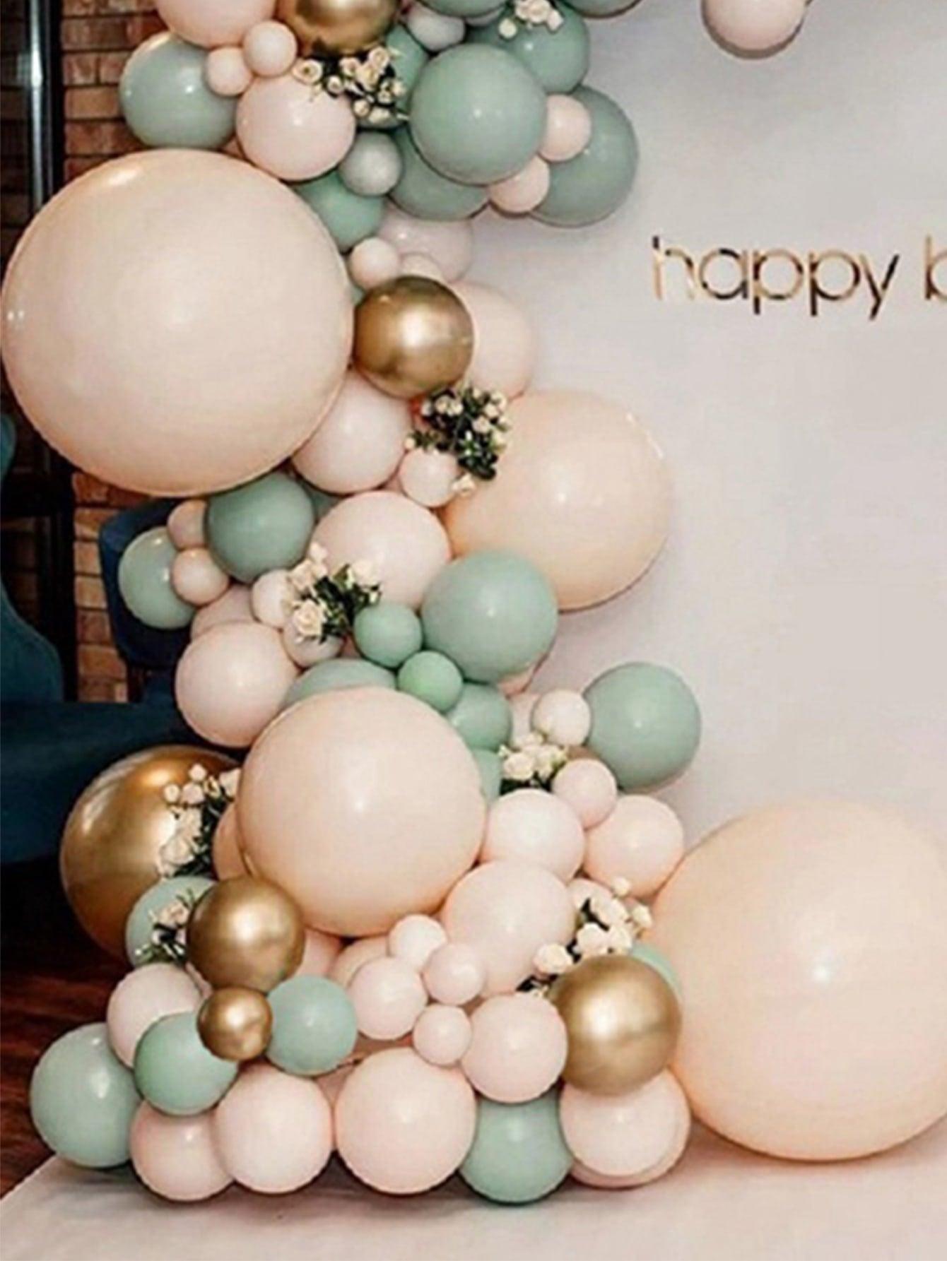 132pcs Birthday Decorative Balloon Garland - Decotree.co Online Shop