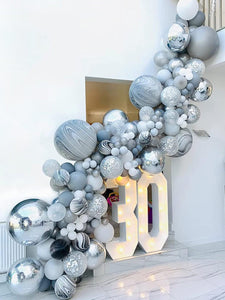 132pcs Birthday Party Balloon Garland Set - Decotree.co Online Shop