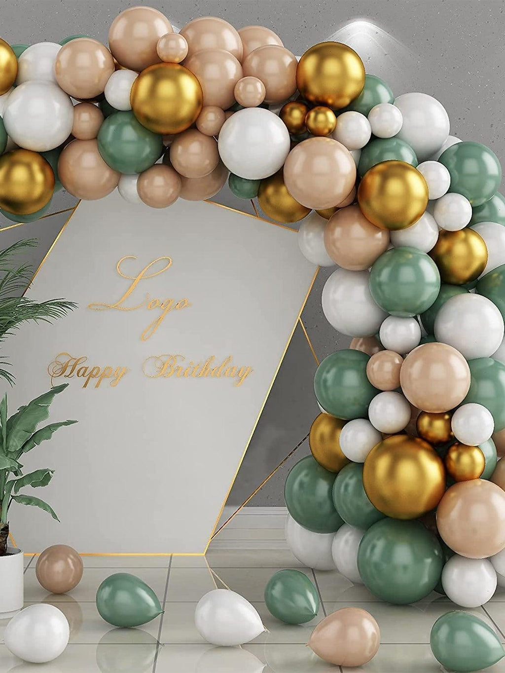 132pcs Latex Balloon Garland - Decotree.co Online Shop