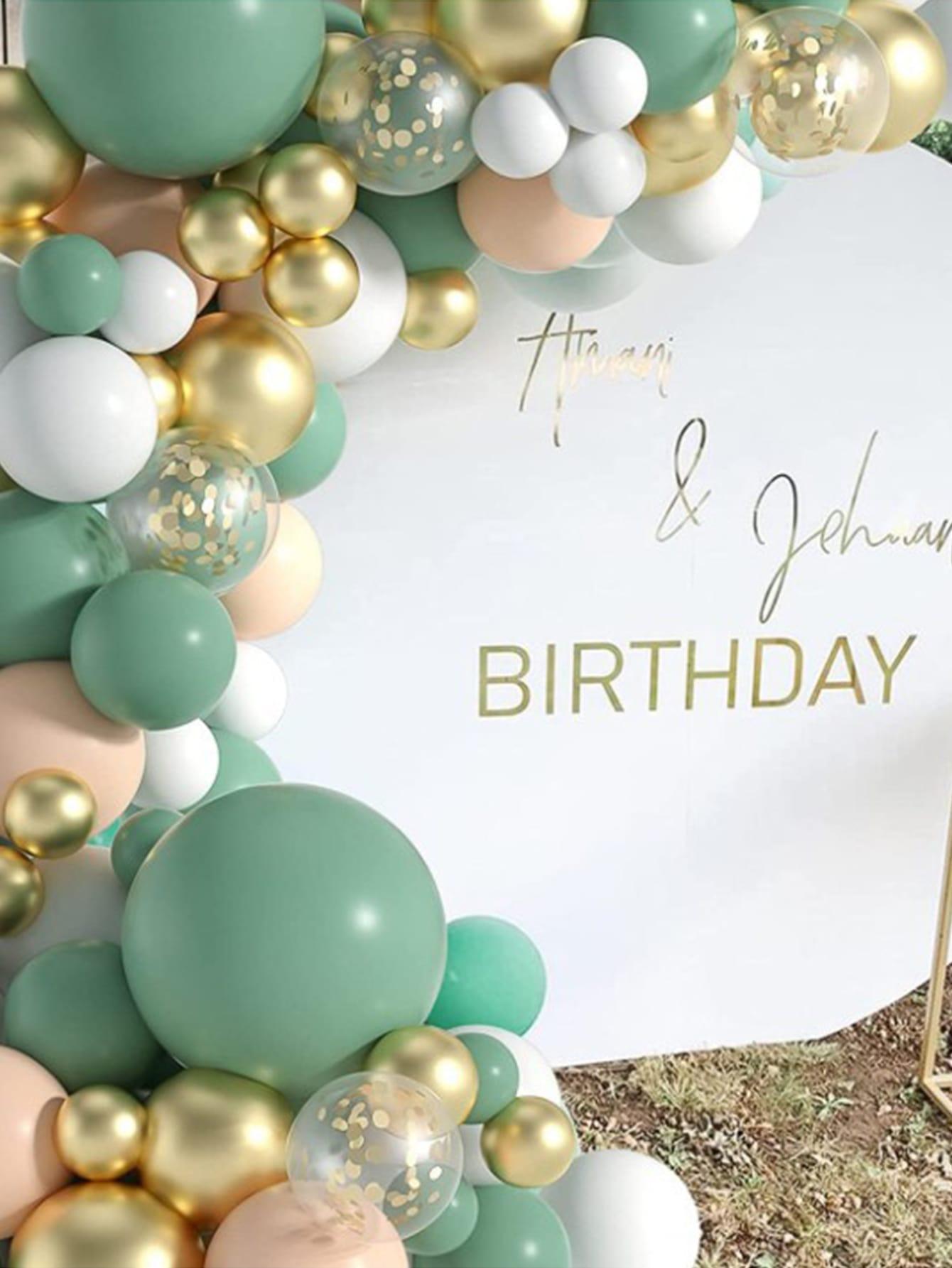 132pcs Latex Balloon Garland - Decotree.co Online Shop