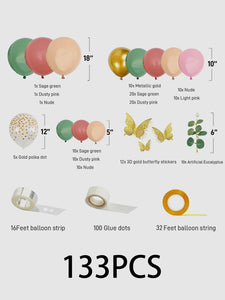 133pcs Balloon Garland Arch - Decotree.co Online Shop