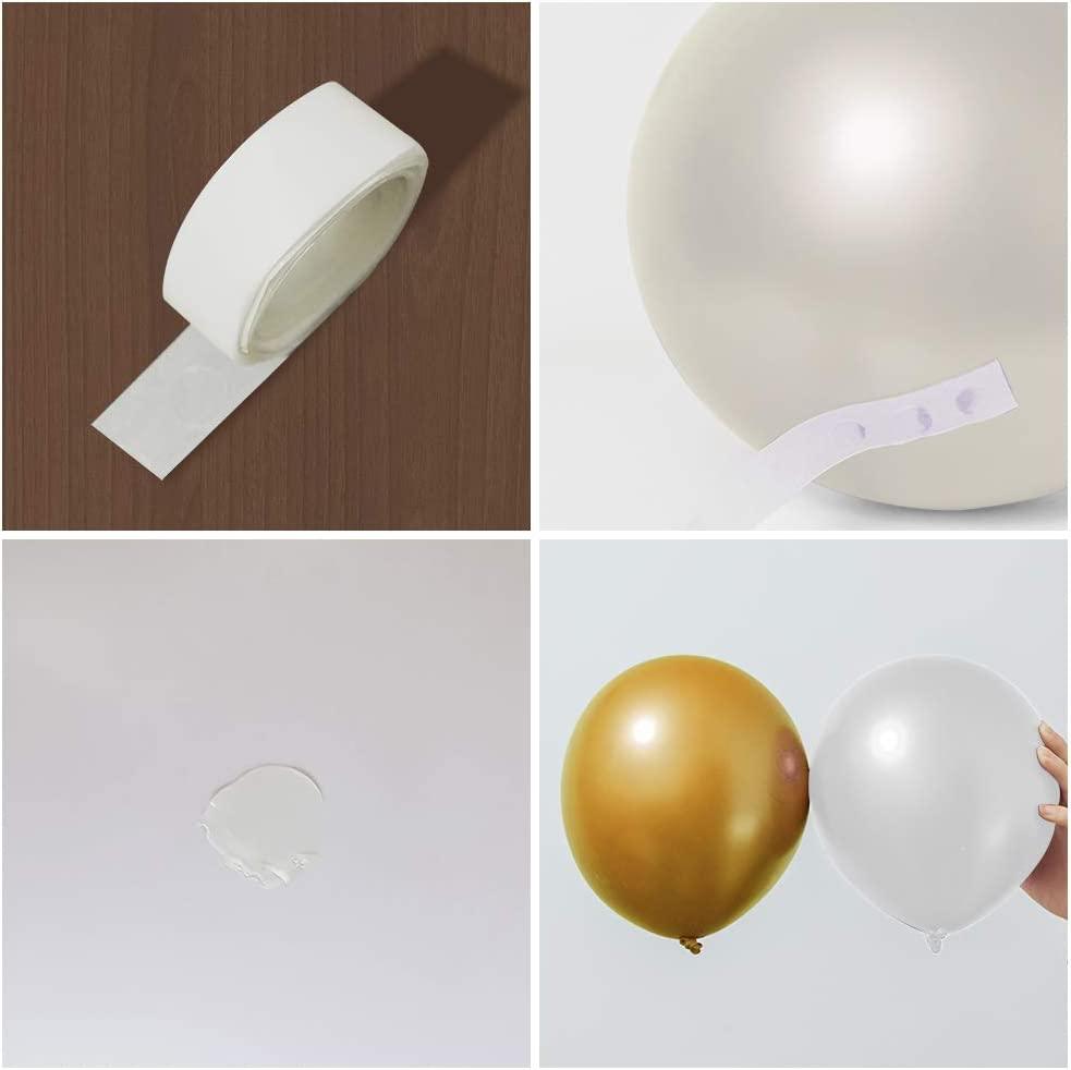 136PCS Metallic Silver Gold Black Grey Macaron Grey Balloon Arch Garland - Decotree.co Online Shop