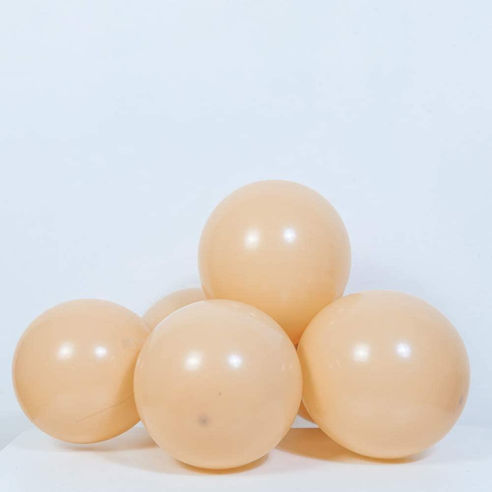 145PCS 18In 12In 5In Skin Color Brown Balloon Arch Garland For Festival Picnic Family Engagement, Wedding, Birthday Party - Decotree.co Online Shop