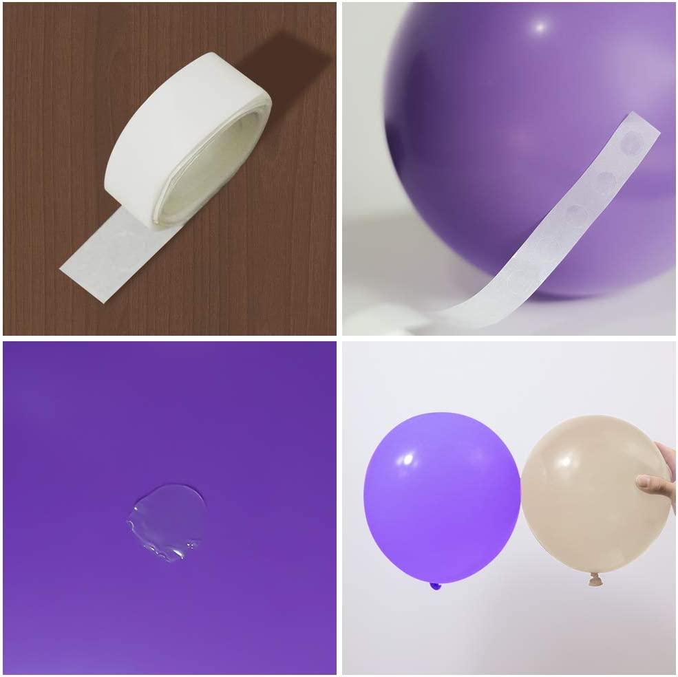 147PCS 18In 12In 5In Macaron Purple Skin color Brown Morphine Balloon Arch Garland For Women ,Baby Shower, Engagement, Wedding, Birthday Party - Decotree.co Online Shop