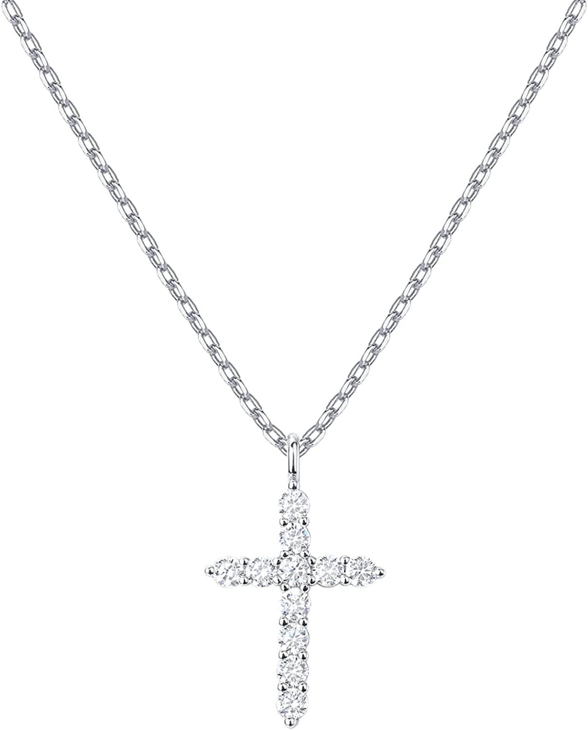 14K Gold Plated Cross Necklace for Women - Decotree.co Online Shop