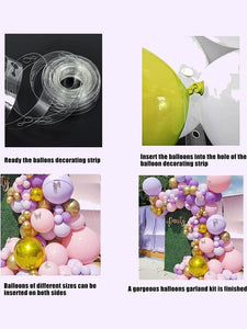 151pcs Metallic Balloon Garland & Butterfly Decoration - Decotree.co Online Shop
