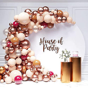 158PCS Rose Gold Balloon Garland kit Party Balloon Arch kit DIY Balloons Party Decoration - Decotree.co Online Shop
