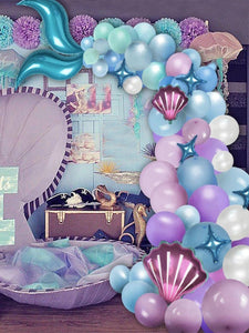 77pcs Mermaid Balloon Garland - Decotree.co Online Shop