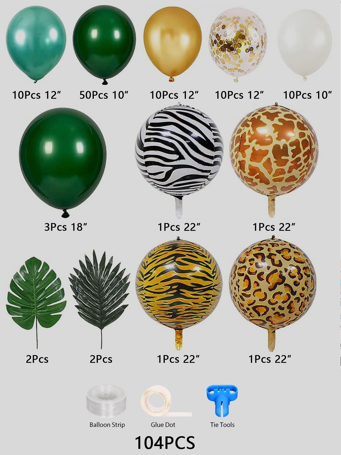 104pcs Party Balloon Garland Set - Decotree.co Online Shop