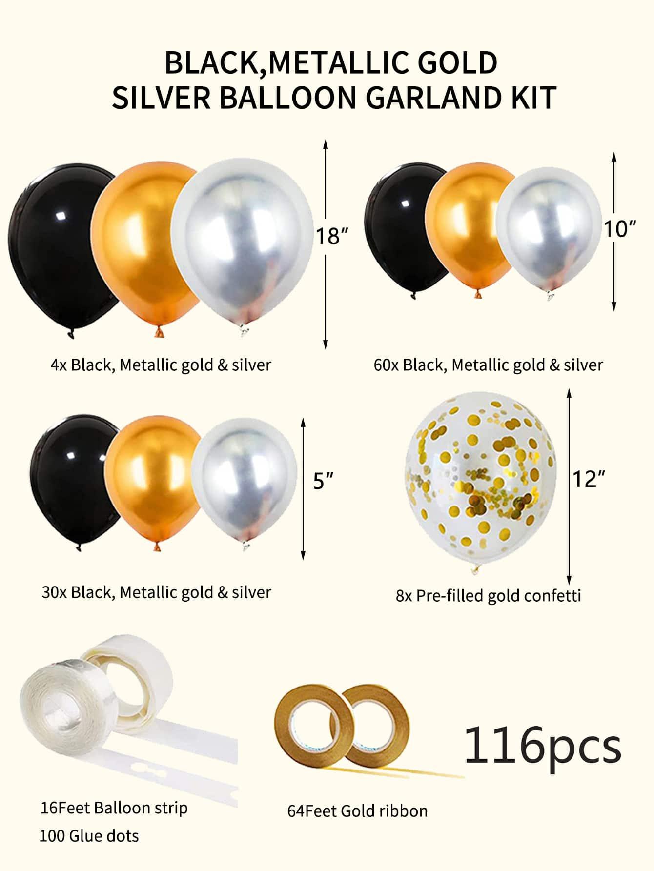 116pcs Party Decoration Balloon Garland - Decotree.co Online Shop