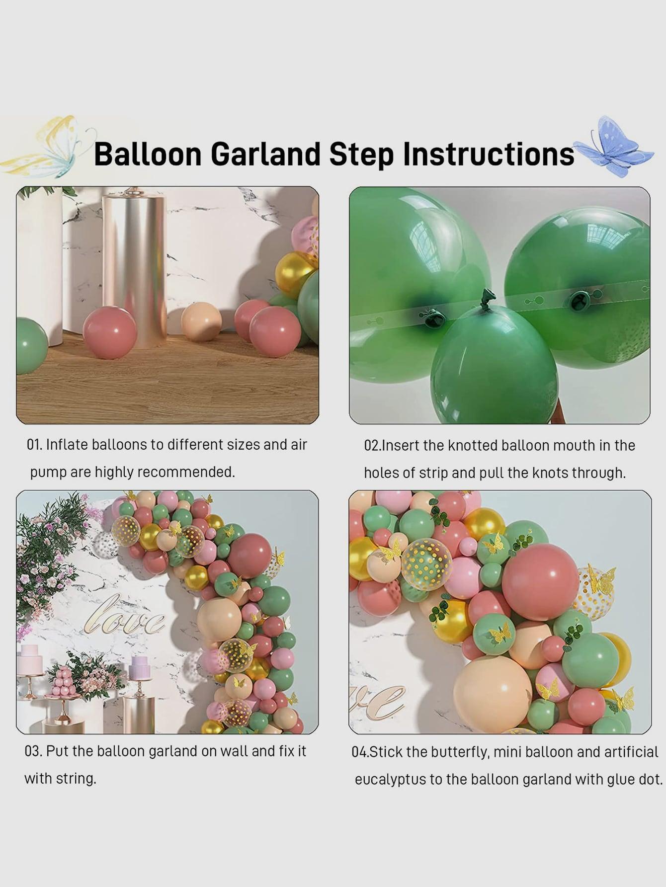 133pcs Balloon Garland Arch - Decotree.co Online Shop