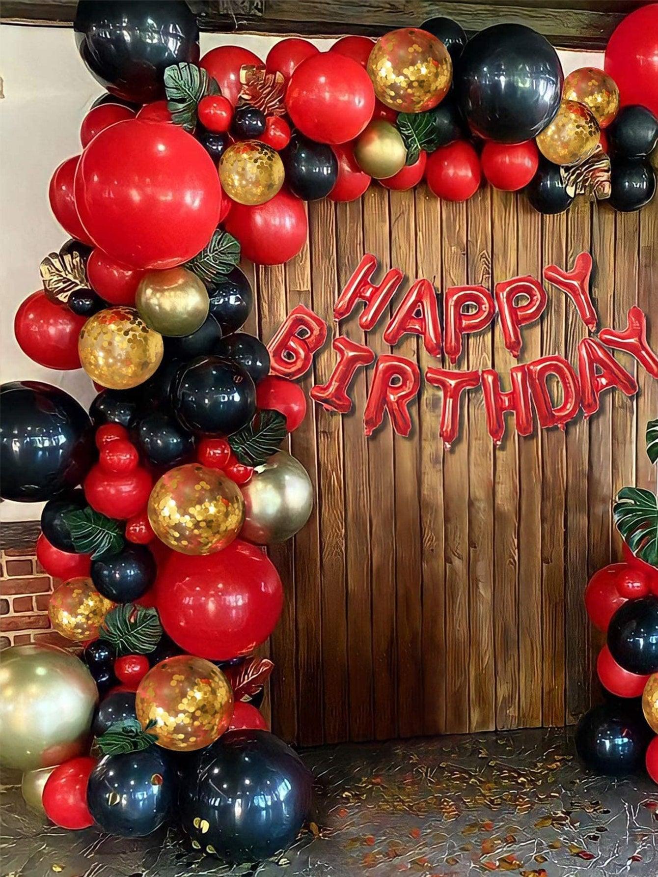 100pcs Birthday Decorative Balloon Set - Decotree.co Online Shop