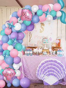 93pcs Mermaid Balloon Garland Kit - Decotree.co Online Shop
