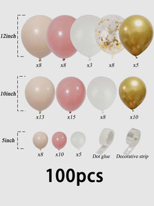 100pcs Decorative Balloon Arch Kit - Decotree.co Online Shop