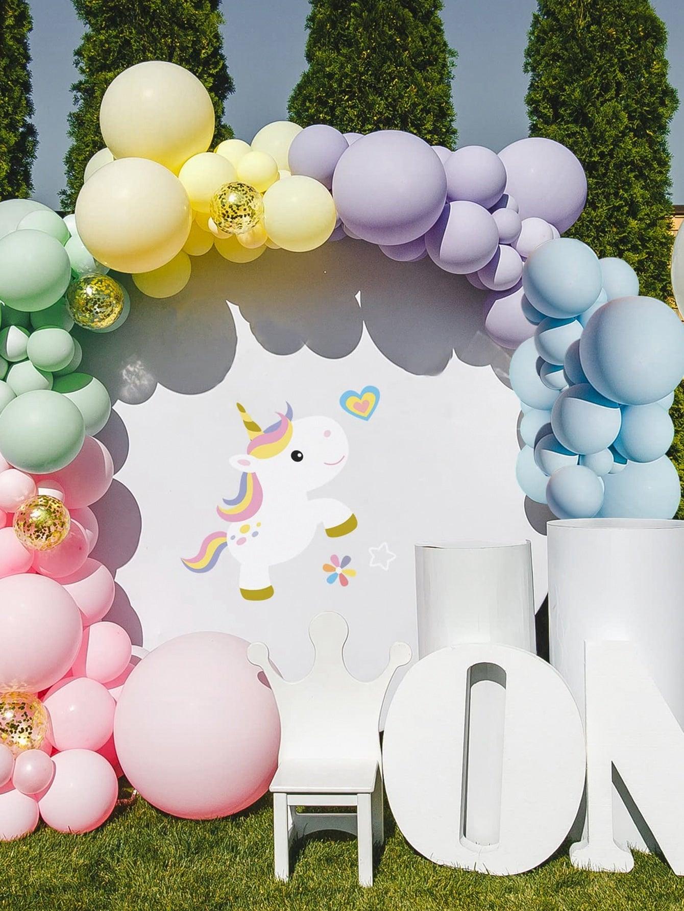 120pcs Mixed Color Balloon Chain Set - Decotree.co Online Shop