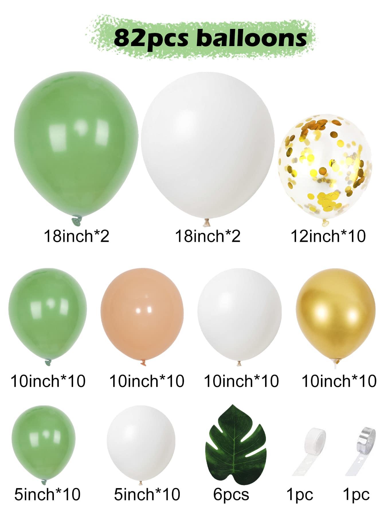 99pcs Mixed Pattern Balloon Set - Decotree.co Online Shop