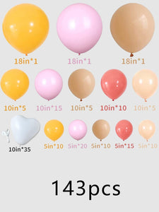 143pcs Mixed Color Balloon - Decotree.co Online Shop