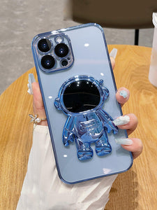 Astronaut Design Stand-out Grip Phone Case - Decotree.co Online Shop