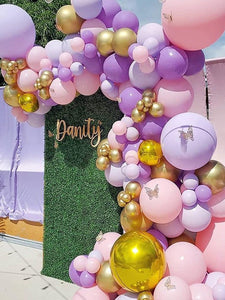 151pcs Metallic Balloon Garland & Butterfly Decoration - Decotree.co Online Shop