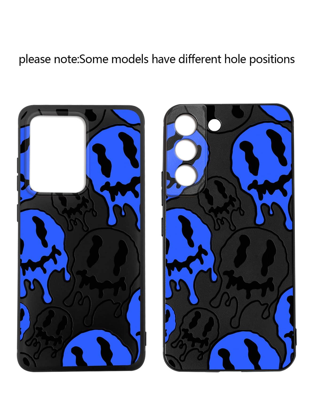 Smile Face Pattern Phone Case - Decotree.co Online Shop