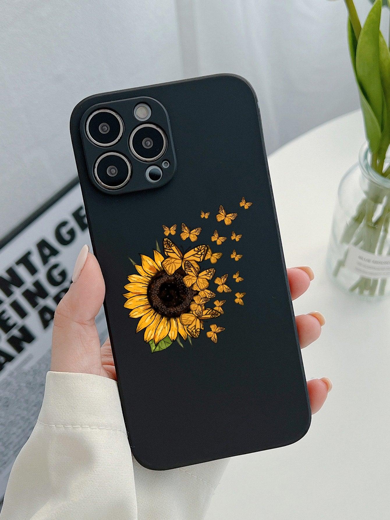 Sunflower Pattern Phone Case - Decotree.co Online Shop