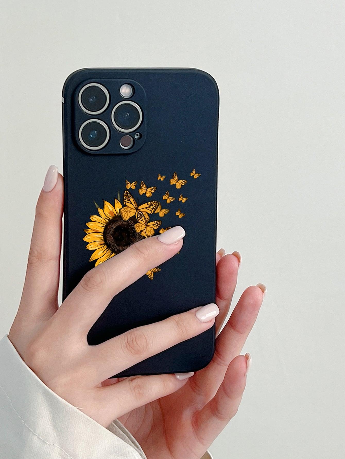 Sunflower Pattern Phone Case - Decotree.co Online Shop