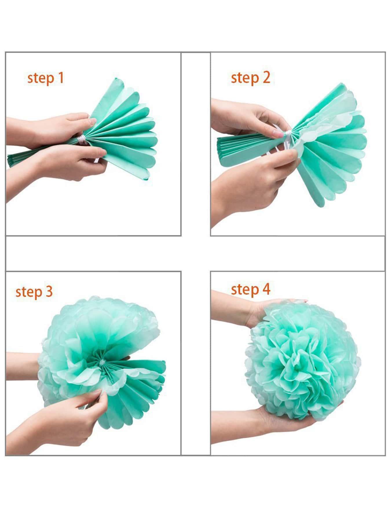 16pcs Decorative Paper Flower - Decotree.co Online Shop