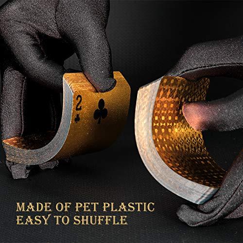 2 Decks Playing Card Waterproof Poker Cards Plastic PET Poker Card Novelty Poker Game Tools for Family Game Party - Decotree.co Online Shop
