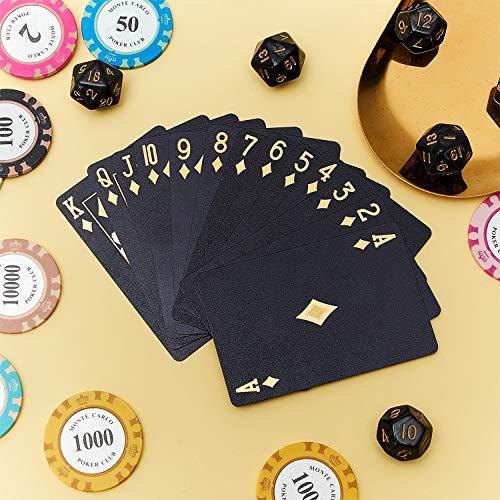 2 Decks Playing Card Waterproof Poker Cards Plastic PET Poker Card Novelty Poker Game Tools for Family Game Party - Decotree.co Online Shop