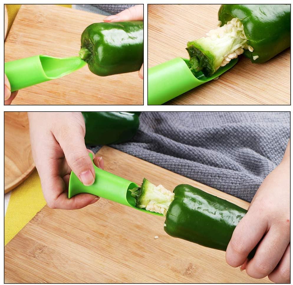 2-Pcs Bell Pepper Corer Seed Removing Tool - Decotree.co Online Shop