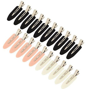 20 pieces No Bend Hair Clips, Curl Pin Clips, No Crease Hair Clips for Makeup Application - Decotree.co Online Shop
