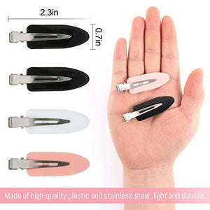 20 pieces No Bend Hair Clips, Curl Pin Clips, No Crease Hair Clips for Makeup Application - Decotree.co Online Shop