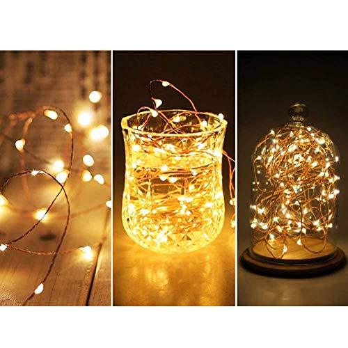 200 LED 66 FT Copper String Lights Fairy String Lights 8 Modes LED String Lights - Decotree.co Online Shop