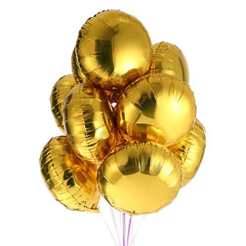 20pcs/lot Round Shape Foil Mylar Helium Balloon 18" Balloon Birthday Party Decoration Foil Balloons - Decotree.co Online Shop