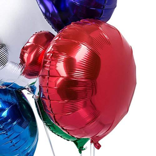 20pcs/lot Round Shape Foil Mylar Helium Balloon 18" Balloon Birthday Party Decoration Foil Balloons - Decotree.co Online Shop