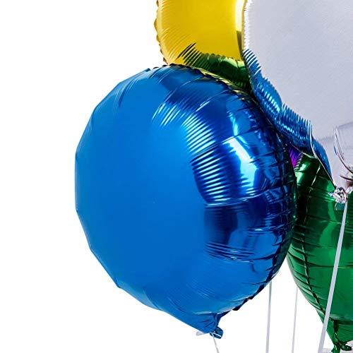 20pcs/lot Round Shape Foil Mylar Helium Balloon 18" Balloon Birthday Party Decoration Foil Balloons - Decotree.co Online Shop