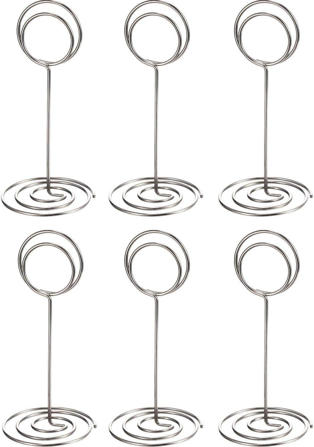 24 Pack Table Number Holder Wedding Table Name Card Holder Clips - Decotree.co Online Shop