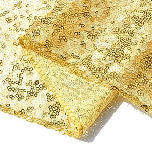 2packs 12 x 108 inch Glitter Gold Sequin Table Runner for Birthday Wedding Engagement - Decotree.co Online Shop
