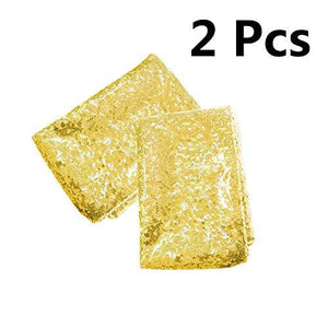 2packs 12 x 108 inch Glitter Gold Sequin Table Runner for Birthday Wedding Engagement - Decotree.co Online Shop