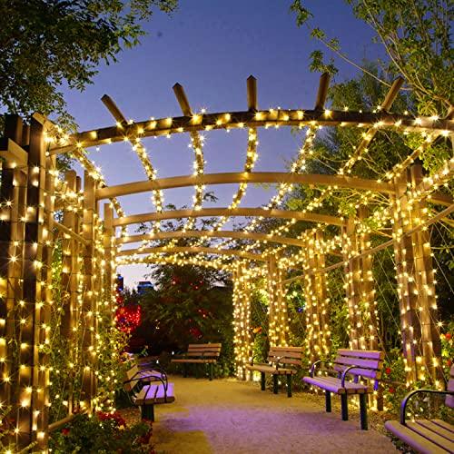 2Pcs Upgraded Solar String Lights for Christmas Outdoor Wedding Decorations - Decotree.co Online Shop