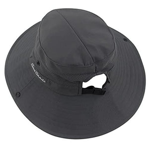 Women Ponytail Summer Sun Hat Wide Brim UV Hats Floppy Bucket Cap for Safari Beach Fishing Gardening - Decotree.co Online Shop