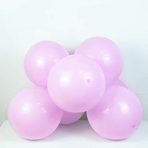 Macaron Pink Balloon Kit 136PCS 18In 12In 5In Macaron Rose Red Metallic Pink Balloon Arch Garland - Decotree.co Online Shop