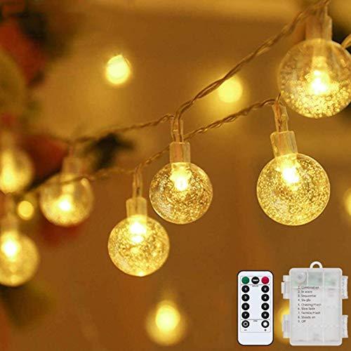 33ft Waterproof 80 LED String Lights with Remote Wedding Decorations - Decotree.co Online Shop