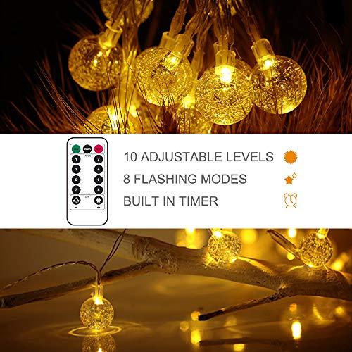 33ft Waterproof 80 LED String Lights with Remote Wedding Decorations - Decotree.co Online Shop