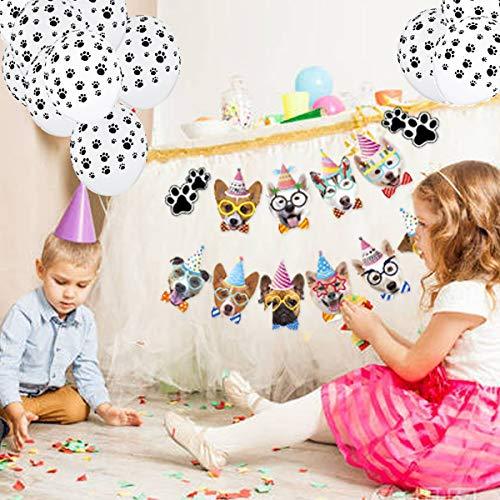 33PCS Dog Banner balloons for Dog Themed Party Decorations - Decotree.co Online Shop