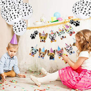 33PCS Dog Banner balloons for Dog Themed Party Decorations - Decotree.co Online Shop