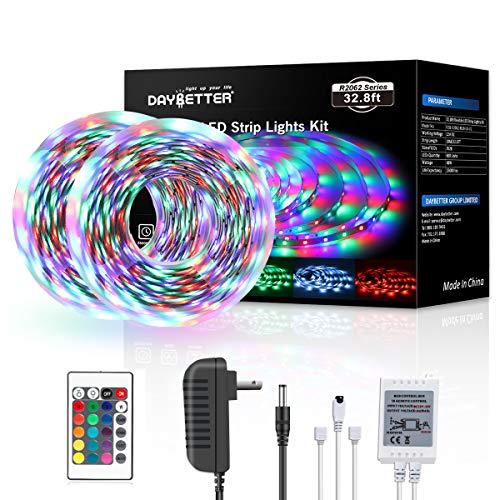 3528 Led Strip Lights Color Changing with 24 Key Remote and Power Supply - Decotree.co Online Shop