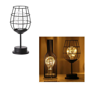 Bedside Table Lamp, Delicate Lamp for Bedroom End Table, Vintage Mod 28x13x13 CM - Decotree.co Online Shop
