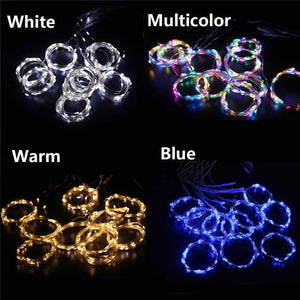 Curtain Lights Fairy String Twinkle Lights for Wedding Party - Decotree.co Online Shop